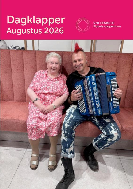 dagklapper augustus 2026